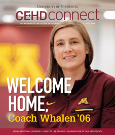 Connect cover with Lindsay Whalen