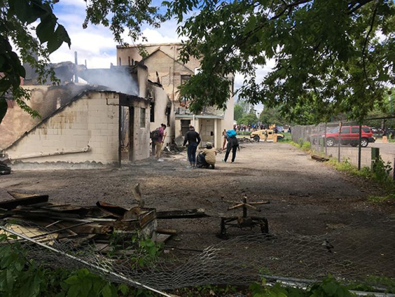 Neighborhood cleanup
