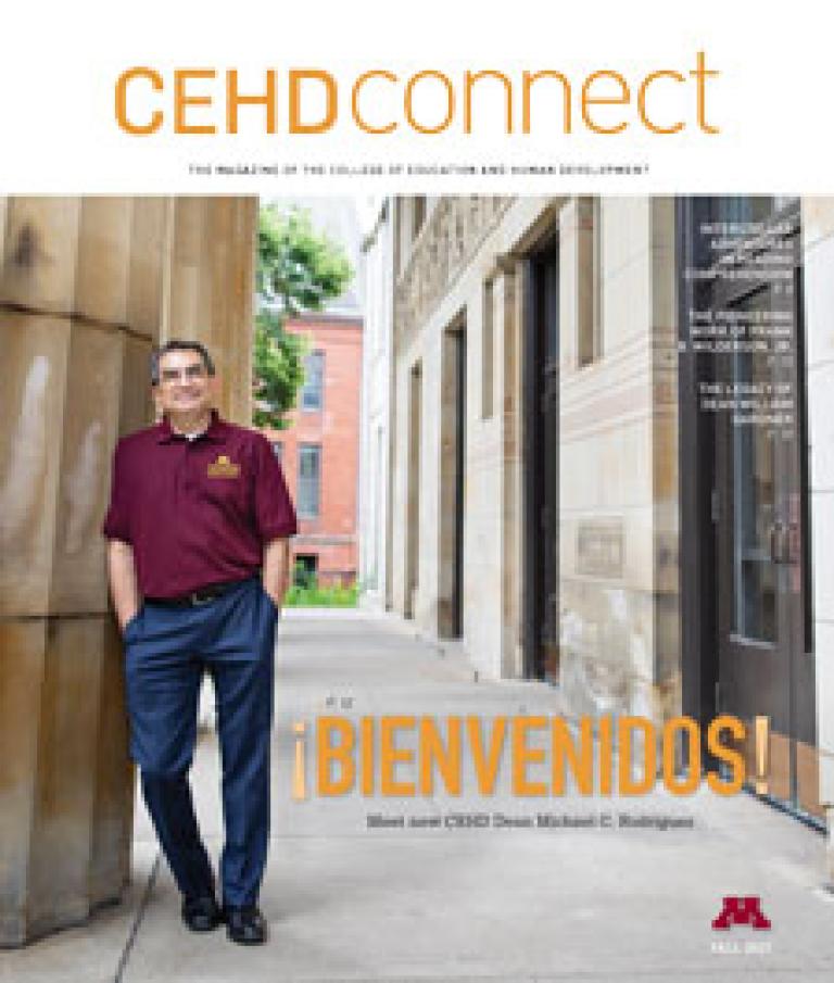 ¡Bienvenidos! Meet new CEHD Dean Michael C. Rodriguez COVER