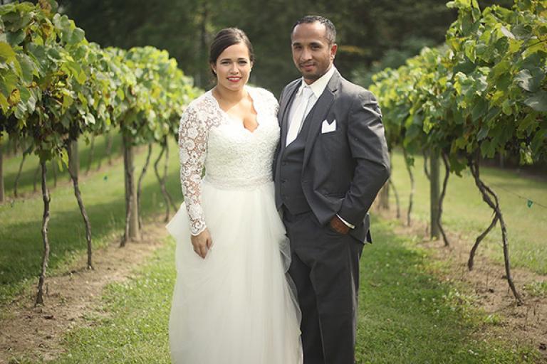 Jenny Srey and her husband, Ched Nin