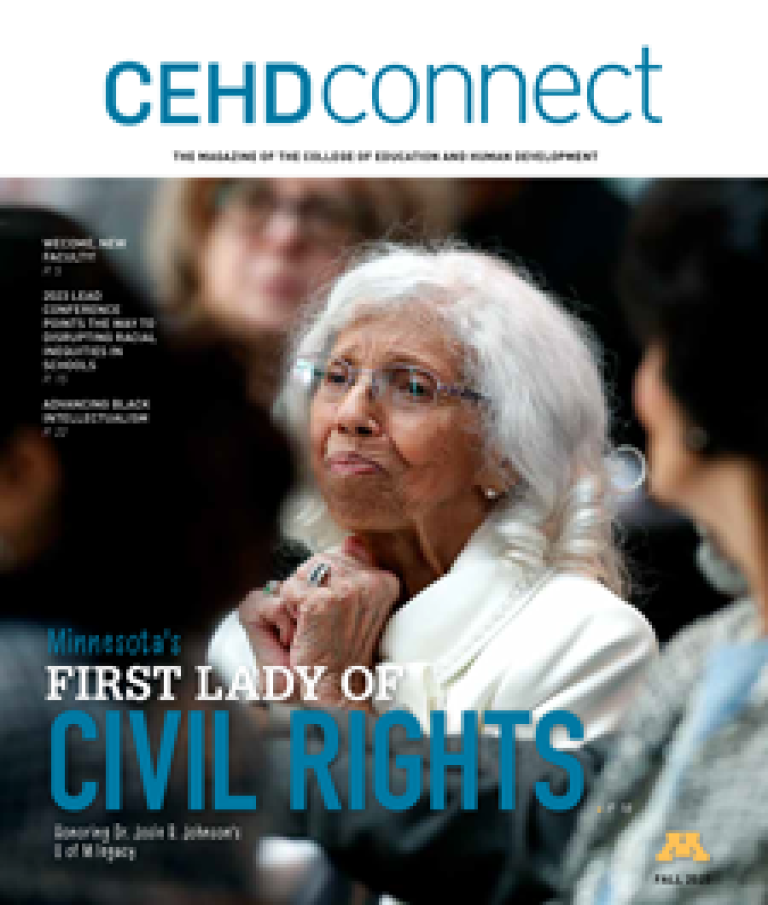 fall 2024 Minnesota’s First Lady of Civil Rights cover