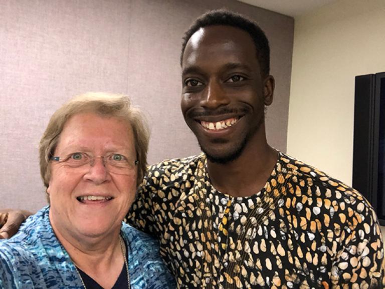 Jean and Obafemi Ogunleye