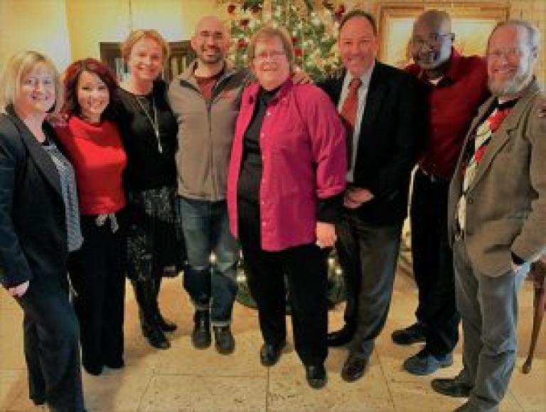 Jean with CEHD’s senior management team