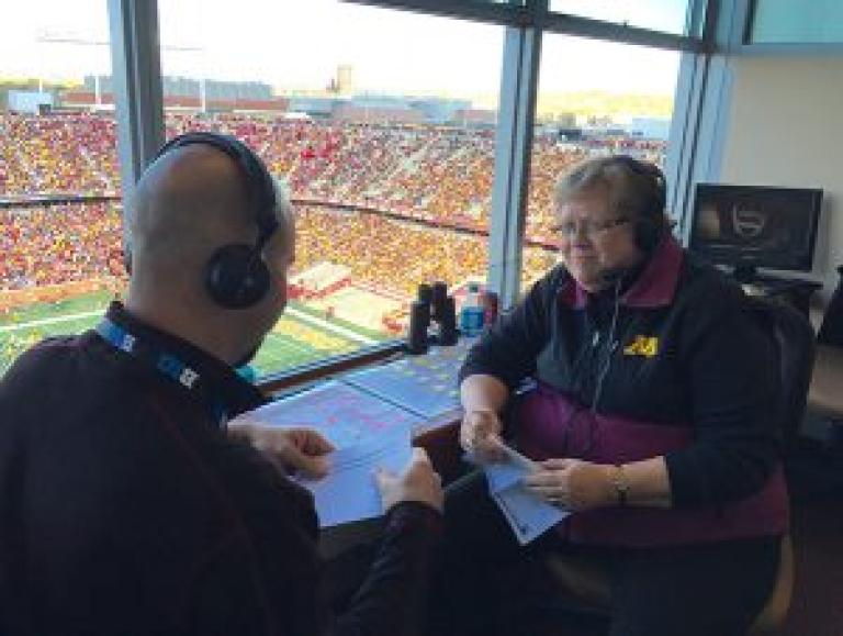 Jean at TCF stadium