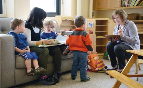 Reflective supervision/consultation has been shown to help ease stress for those who work with children and families