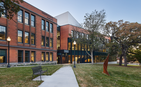 The Carmen D. and James R. Campbell Hall is the new home of the Institute of Child Development