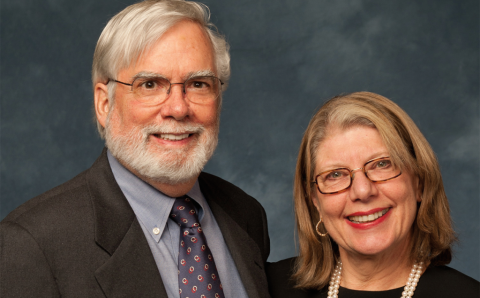 Warren Woessner and Iris Freeman