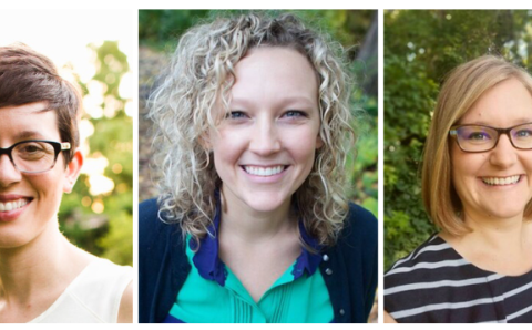 Katie Ausherbauer, Molly Bailey, and Elsa Kraus